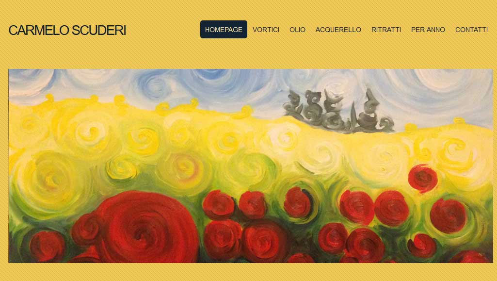 Carmelo Scuderi - schermata del progetto
