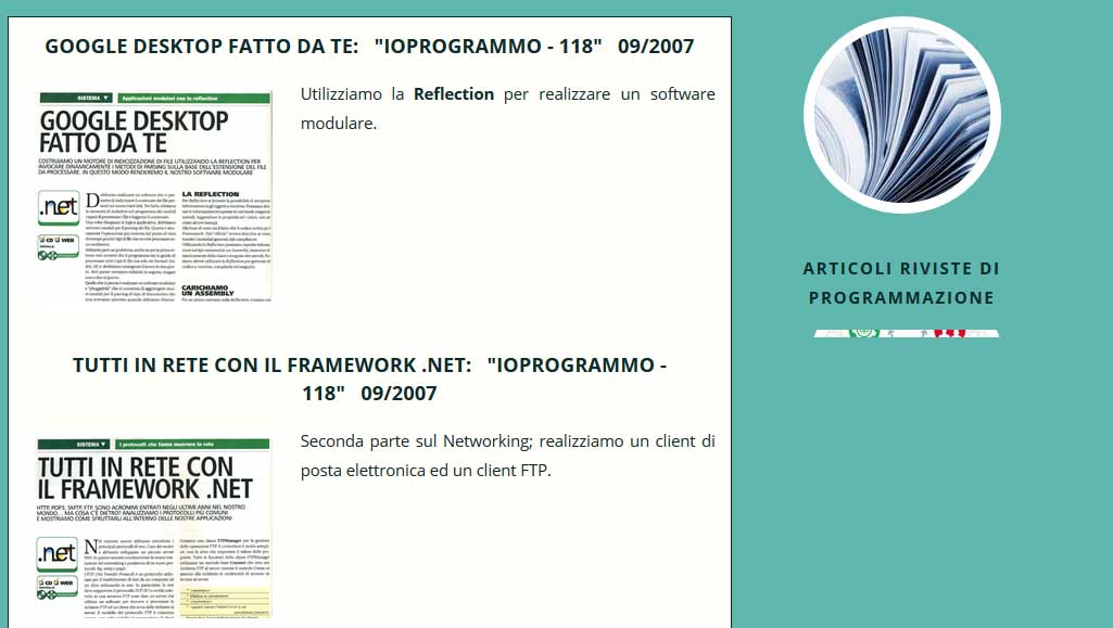 MorpheusWeb - schermata del progetto